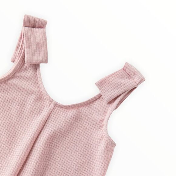 ZARA Kids | Pink | SPARKLY BOW JUMPSUIT - Picture 3 of 3